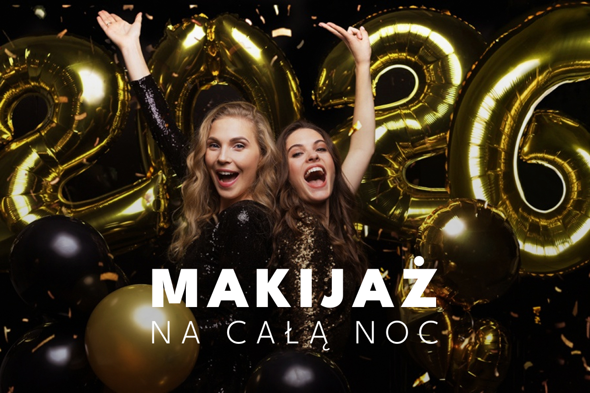 Makijaż sylwestrowy, który wytrzyma całą noc