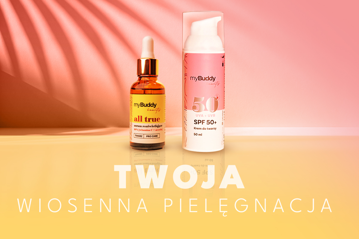 Twoja wiosenna pielęgnacja z marką myBuddy! 