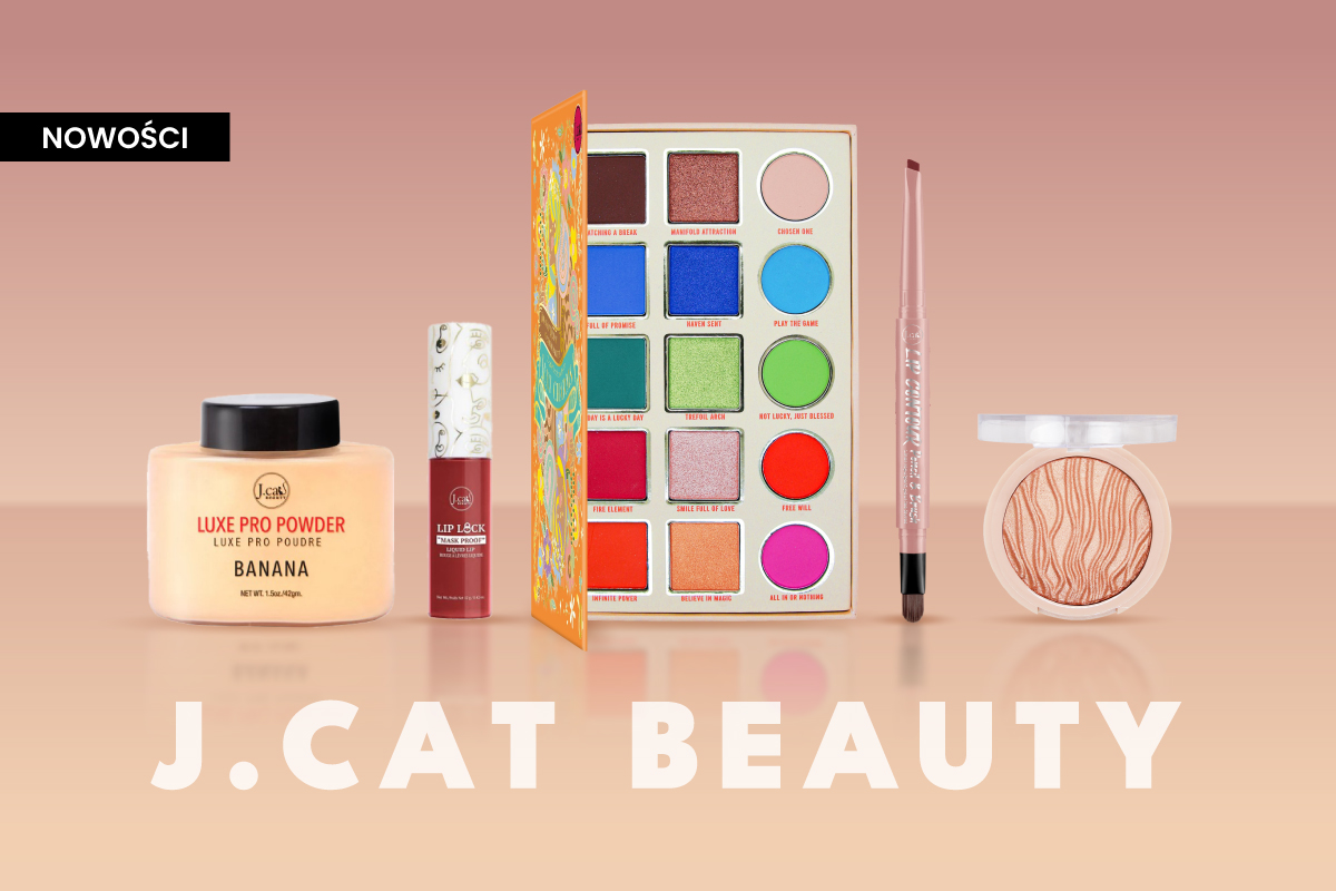 Nowości vol. 20 - kosmetyki do makijażu od marki J.Cat Beauty!