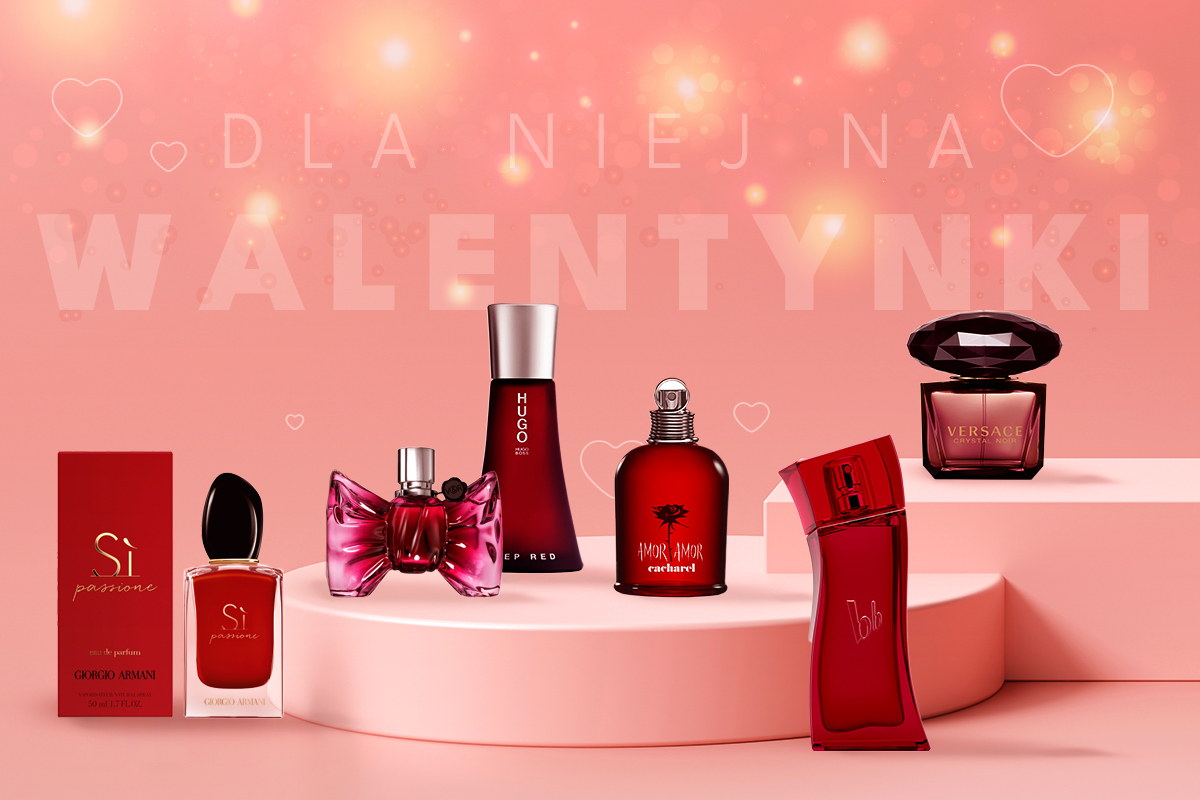 Perfumy damskie na Walentynki. Pomysł na prezent dla niej!