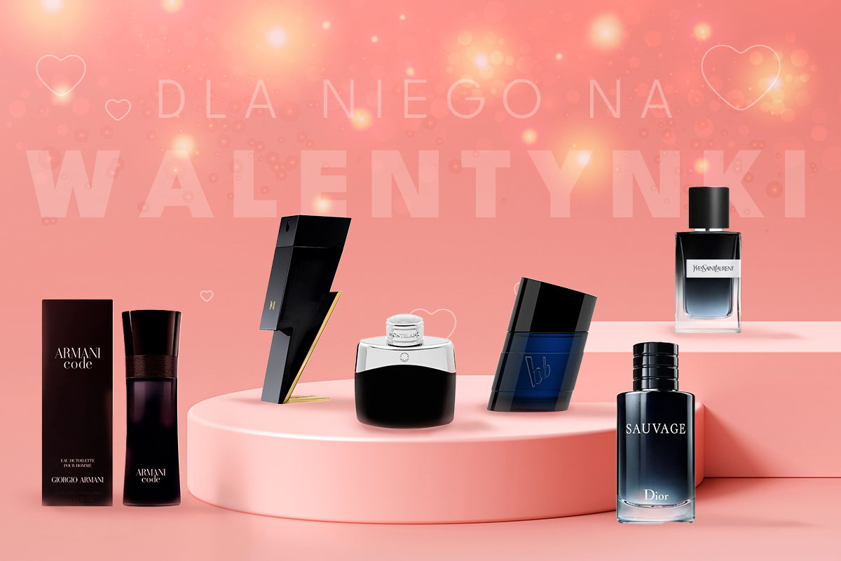 Perfumy męskie na Walentynki. Pomysł na prezent dla niego!