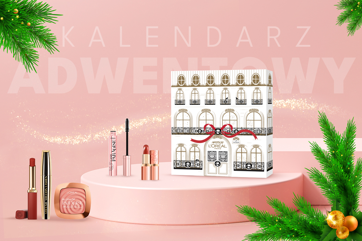 Kalendarz adwentowy od marki Loreal - co się w nim kryje?