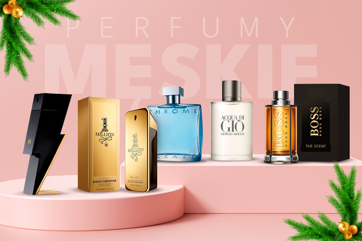 Najlepsze perfumy męskie na prezent świąteczny - zobacz propozycje!