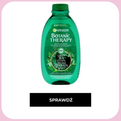 szampon do włosów przetłuszczających się Garnier Botanic Therapy Zielona Herbata