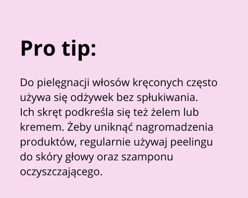 kręcone włosy