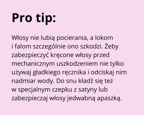 kręcone włosy