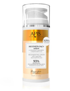 APIS Bogactwo Miodu Regenerujący Krem z Mleczkiem Pszczelim 100ml APIS Bogactwo Miodu Regenerujący Krem z Mleczkiem Pszczelim 100ml