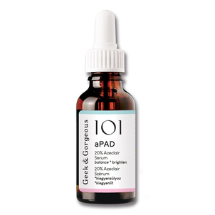 Geek & Gorgeous aPAD Serum do Twarzy Kwas Azelainowy 20% 30ml