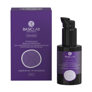 BasicLab Acidumis Peeling Kwasowy Ujędrnienie i Wygładzenie 30ml BasicLab Acidumis Peeling Kwasowy Ujędrnienie i Wygładzenie 30ml