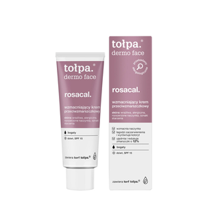 Tołpa Rosacal Wzmacniający Krem Przeciwzmarszczkowy na Dzień SPF15 40ml