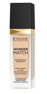 Eveline Wonder Match Luksusowy Podkład Dopasowujący się 11 Almond Eveline Wonder Match Luksusowy Podkład Dopasowujący się 11 Almond