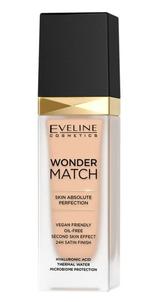 Eveline Wonder Match Luksusowy Podkład Dopasowujący się 16 Light Beige Eveline Wonder Match Luksusowy Podkład Dopasowujący się 16 Light Beige