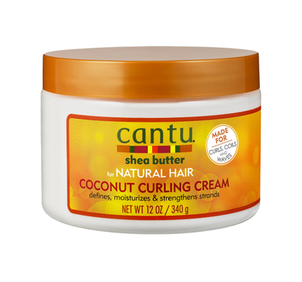 Cantu Shea Butter Coconut Krem Stylizujący do Włosów Kręconych 340g Cantu Shea Butter Coconut Krem Stylizujący do Włosów Kręconych 340g