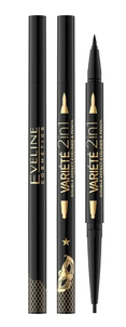 Eveline Variete 2w1 Double Effect Eyeliner Ultra Black