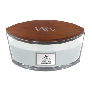 WoodWick Świeca Elipsa Lavender & Cedar