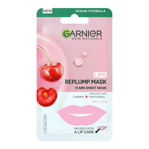 Garnier Lips Replump Mask Maska do Ust Cherry Garnier Lips Replump Mask Maska do Ust Cherry