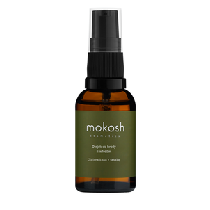 Mokosh Olejek do Brody i Włosów Zielona Kawa z Tabaką 30ml Mokosh Olejek do Brody i Włosów Zielona Kawa z Tabaką 30ml