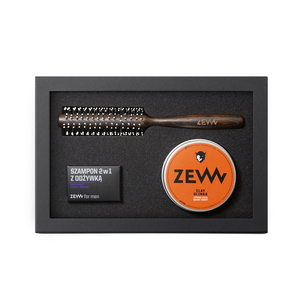 ZEW for Men Zestaw Prezentowy Miejski Gentleman Szampon + Glinka + Szczotka