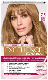 Loreal Excellence Creme Krem Koloryzujący Farba do Włosów 7.3 Złocisty Blond Loreal Excellence Creme Krem Koloryzujący Farba do Włosów 7.3 Złocisty Blond