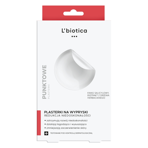L'biotica Punktowe Plasterki na Wypryski 3x12szt