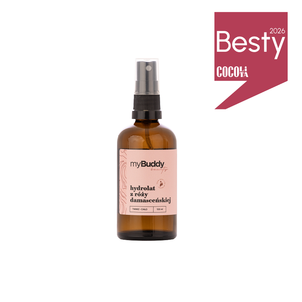 myBuddy Hydrolat z Róży Damasceńskiej 100ml myBuddy Hydrolat z Róży Damasceńskiej 100ml