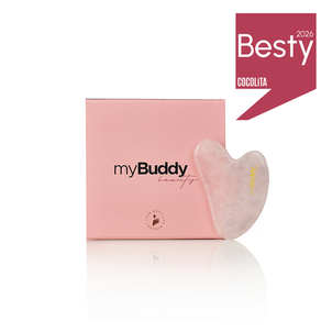 myBuddy Kamień Gua Sha do Masażu Twarzy Różowy Kwarc myBuddy Kamień Gua Sha do Masażu Twarzy Różowy Kwarc