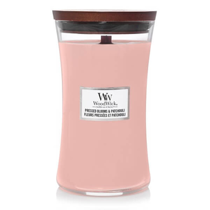 WoodWick Świeca Duża Pressed Blooms & Patchouli WoodWick Świeca Duża Pressed Blooms & Patchouli