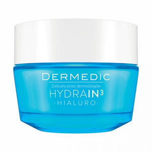 Dermedic Hydrain 3 Hialuro Krem Dogłębnie Nawilżający 50ml Dermedic Hydrain 3 Hialuro Krem Dogłębnie Nawilżający 50ml