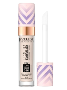 Eveline Korektor Liquid Camouflage Wodoodporny 01 Light Porcelain Cool