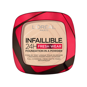 Loreal Infaillible 24h Fresh Wear Puder 020 Cool Rose
