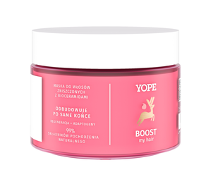 YOPE Boost Maska do Włosów Zniszczonych 250ml YOPE Boost Maska do Włosów Zniszczonych 250ml