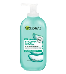 Garnier Hyaluronic Aloe Żel do Mycia Twarzy 200ml Garnier Hyaluronic Aloe Żel do Mycia Twarzy 200ml