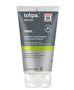 Tołpa Men Pure Głęboko Oczyszczający Żel do Mycia Twarzy 150ml
