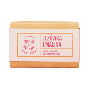 Mydlarnia Cztery Szpaki Mydło Jeżówka i Malina 110g
