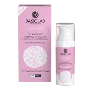 BasicLab Krem z Ceramidami Regenerujący Bogaty 50ml