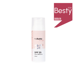 myBuddy Krem z Kwasem Hialuronowym z Filtrem SPF25 UVA+UVB 50ml myBuddy Krem z Kwasem Hialuronowym z Filtrem SPF25 UVA+UVB 50ml