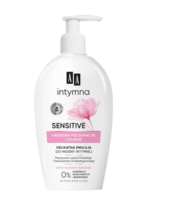 AA Intymna Sensitive Emulsja do Higieny Intymnej 300ml AA Intymna Sensitive Emulsja do Higieny Intymnej 300ml