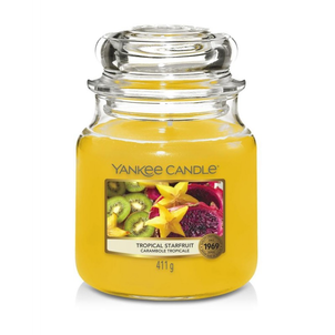 Yankee Candle Świeca w Średnim Słoiku Tropical Starfruit Yankee Candle Świeca w Średnim Słoiku Tropical Starfruit