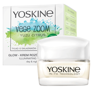 YOSKINE Vege Zoom Krem Rozświetlający Yuzu Citrus 50ml YOSKINE Vege Zoom Krem Rozświetlający Yuzu Citrus 50ml