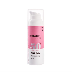 myBuddy Krem z Filtrem SPF50 UVA+UVB 50ml myBuddy Krem z Filtrem SPF50 UVA+UVB 50ml