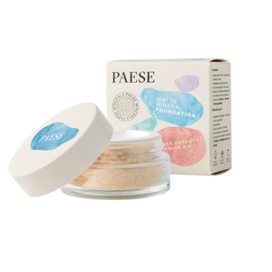 PAESE Minerals Matujący Podkład Mineralny 104W Honey PAESE Minerals Matujący Podkład Mineralny 104W Honey