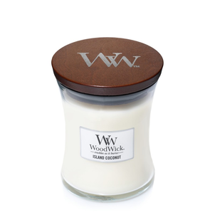WoodWick Świeca Średnia Island Coconut WoodWick Świeca Średnia Island Coconut