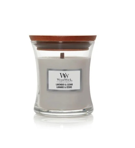 WoodWick Świeca Mała Lavender & Cedar WoodWick Świeca Mała Lavender & Cedar