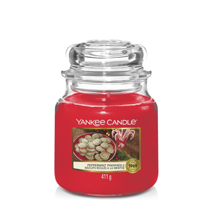 Yankee Candle Świeca w Średnim Słoiku Peppermint Pinwheels Yankee Candle Świeca w Średnim Słoiku Peppermint Pinwheels