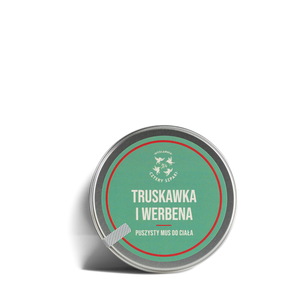 Mydlarnia Cztery Szpaki Puszysty Mus do Ciała Truskawka i Werbena 150ml