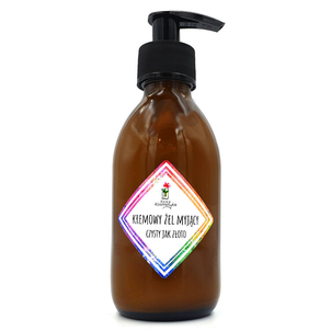 Nowa Kosmetyka Kremowy Żel Myjący Czysty jak Złoto 200ml Nowa Kosmetyka Kremowy Żel Myjący Czysty jak Złoto 200ml