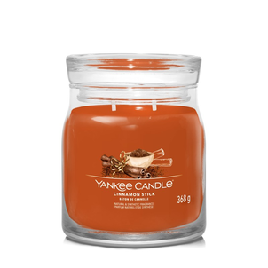 Yankee Candle Signature Świeca w Średnim Słoiku z Dwoma Knotami Cinnamon Stick Yankee Candle Signature Świeca w Średnim Słoiku z Dwoma Knotami Cinnamon Stick