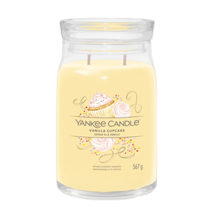 Yankee Candle Signature Świeca w Dużym Słoiku z Dwoma Knotami Vanilla Cupcake Yankee Candle Signature Świeca w Dużym Słoiku z Dwoma Knotami Vanilla Cupcake