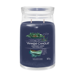 Yankee Candle Signature Świeca w Dużym Słoiku z Dwoma Knotami Lakefront Lodge Yankee Candle Signature Świeca w Dużym Słoiku z Dwoma Knotami Lakefront Lodge
