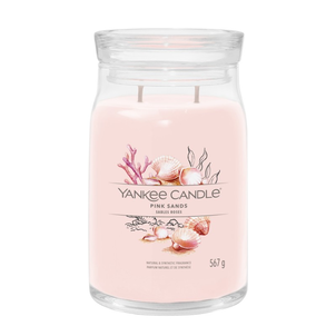 Yankee Candle Signature Świeca w Dużym Słoiku z Dwoma Knotami Pink Sands Yankee Candle Signature Świeca w Dużym Słoiku z Dwoma Knotami Pink Sands